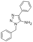 1-BENZYL-4-PHENYL-1H-1,2,3-TRIAZOL-5-AMINE CAS#: 32515-07-4