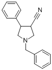 1-BENZYL-4-PHENYL-PYRROLIDINE-3-CARBONITRILE CAS#: 115687-28-0