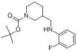 1-BOC-3-[(2-FLUORO-PHENYLAMINO)-METHYL]-PIPERIDINE CAS#: 309747-94-2