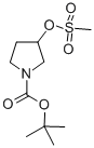 1-BOC-3-METHANESULFONYLOXYPYRROLIDINE CAS#: 141699-57-2