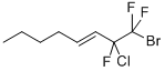1-BROMO-2-CHLORO-1,1,2-TRIFLUORO-3-OCTENE CAS#: 30428-56-9