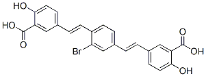 1-BROMO-2,5-BIS(3-CARBOXY-4-HYDROXYSTYRYL)BENZENE CAS#: 291766-06-8