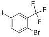1-BROMO-4-IODO-2-(TRIFLUOROMETHYL)BENZENE CAS#: 364-11-4