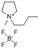1-BUTYL-1-METHYLPYRROLIDINIUM TETRAFLUOROBORATE CAS#: 345984-11-4