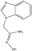 1-Benzimidazoleacetamidoxime(8CI) CAS#: 4404-31-3