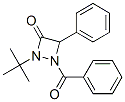 1-Benzoyl-2-(1,1-dimethylethyl)-4-phenyl-1,2-diazetidin-3-one CAS#: 39640-84-1