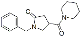 1-Benzyl-4-(piperidinocarbonyl)pyrrolidin-2-one CAS#: 39630-14-3