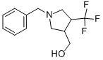 (1-Benzyl-4-trifluoromethyl-pyrrolidin-3-yl)-methanol CAS#: 168544-96-5