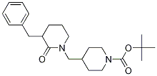 1-Boc-4-(3-benzyl-2-oxopiperidin-1-ylMethyl)piperidine CAS#: 340962-91-6