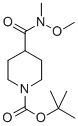 1-Boc-4-[methoxy(methyl)carbamoyl]piperidine CAS#: 139290-70-3