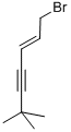 1-Bromo-6,6-dimethyl-2-hepten-4-yne CAS#: 126764-15-6