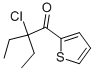 1-Butanone, 2-chloro-2-ethyl-1-(2-thienyl)- (9CI) CAS#: 168033-00-9