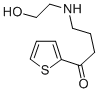 1-Butanone, 4-((2-hydroxyethyl)amino)-1-(2-thienyl)- CAS#: 141809-39-4