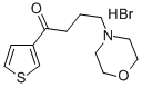1-Butanone, 4-morpholino-1-(3-thienyl)-, hydrobromide CAS#: 31634-09-0