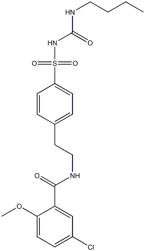 1-Butyl-3-[[4-[2-[(5-chloro-2-Methoxybenzoyl)aMino]ethyl]phenyl] Sulfonyl Urea CAS#: 38160-73-5