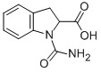1-CARBAMOYL-2,3-DIHYDRO-1H-INDOLE-2-CARBOXYLIC ACID CAS#: 155883-52-6