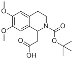 1-CARBOXYMETHYL-6,7-DIMETHOXY-3,4-DIHYDRO-1H-ISOQUINOLINE-2-CARBOXYLIC ACID TERT-BUTYL ESTER CAS#: 282524-92-9