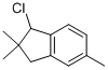 1-CHLORO-2,3-DIHYDRO-2,2,5-TRIMETHYL-1H-INDENE CAS#: 139557-27-0