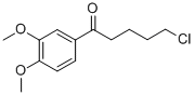 1-CHLORO-5-(3,4-DIMETHOXYPHENYL)-5-OXOPENTANE CAS#: 33245-77-1