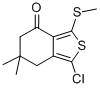 1-CHLORO-6,6-DIMETHYL-3-(METHYLTHIO)-4,5,6,7-TETRAHYDROBENZO[C]THIOPHEN-4-ONE CAS#: 175202-90-1