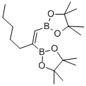1-CIS-1,2-BIS(4,4,5,5-TETRAMETHYL-1,3,2-DIOXABOROLAN-2-YL)HEPTENE CAS#: 307531-74-4