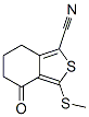 1-CYANO-3-(METHYLTHIO)-4,5,6,7-TETRAHYDROBENZO(C)THIOPHEN-4-ONE CAS#: 175202-52-5