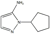 1-CYCLOPENTYL-1H-PYRAZOL-5-AMINE CAS#: 3702-09-8