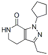 1-CYCLOPENTYL-3-ETHYL-1,4,5,6-TETRAHYDRO-7H-PYRAZOLO[3,4-C]PYRIDIN-7-ONE CAS#: 162142-14-5