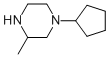 1-CYCLOPENTYL-3-METHYL-PIPERAZINE CAS#: 163526-35-0