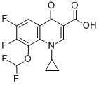 1-CYCLOPROPYL-6,7-DIFLUORO-8-DIFLUOROMETHOXY-4-OXO-3-QUINOLINE CARBOXYLIC ACID CAS#: 128426-95-9