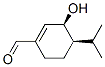 1-Cyclohexene-1-carboxaldehyde,3-hydroxy-4-(1-methylethyl)-,(3S,4R)-(9CI) CAS#: 166583-62-6