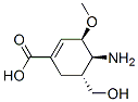 1-Cyclohexene-1-carboxylicacid,4-amino-5-(hydroxymethyl)-3-methoxy-,[3R-(3alpha,4alpha,5beta)]-(9CI) CAS#: 169139-95-1