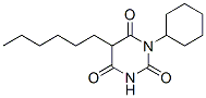 1-Cyclohexyl-5-hexylbarbituric acid CAS#: 4192-33-0