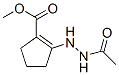 1-Cyclopentene-1-carboxylicacid,2-(2-acetylhydrazino)-,methylester(9CI) CAS#: 143391-61-1