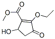 1-Cyclopentene-1-carboxylicacid,2-ethoxy-5-hydroxy-3-oxo-,methylester(9CI) CAS#: 132561-28-5