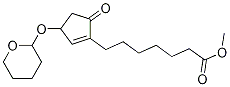 1-Cyclopentene-1-heptanoic acid,5-oxo-3-[(tetrahydro-2H-pyran-2-yl)oxy]-, Methyl ester CAS#: 40098-24-6
