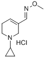 1-Cyclopropyl-1,2,5,6-tetrahydropyridine-3-carboxaldehyde-O-methyloxim e hydrochloride CAS#: 139886-19-4