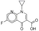 1-Cyclopropyl-6-fluoro-1,4-dihydro-4-oxo-1,8-naphthyridine-3-carboxylic Acid CAS#: 137118-01-5