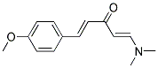 1-(DIMETHYLAMINO)-5-(4-METHOXYPHENYL)-1,4-PENTADIEN-3-ONE CAS#: 320416-17-9