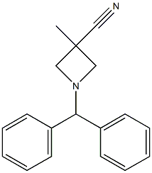 1-(DIPHENYLMETHYL)-3-METHYL-3-AZETIDINECARBONITRILE CAS#: 133891-88-0