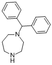 1-(DIPHENYLMETHYL)HEXAHYDRO-1H-1,4-DIAZEPINE CAS#: 30486-56-7
