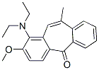 1-(Diethylamino)methyl-2-methoxy-5H-dibenzo[a,d]cyclohepten-5-one CAS#: 42981-83-9
