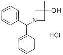 1-(Diphenylmethyl)-3-methyl-3-azetidinol hydrochloride CAS#: 133891-86-8