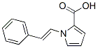 1-[(E)-2-Phenylethenyl]-1H-pyrrole-2-carboxylic acid CAS#: 34600-57-2