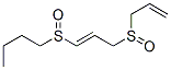 1-[(E)-3-prop-2-enylsulfinylprop-1-enyl]sulfinylbutane CAS#: 169132-65-4
