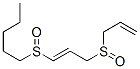 1-[(E)-3-prop-2-enylsulfinylprop-1-enyl]sulfinylpentane CAS#: 169132-67-6