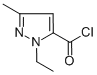 1-ETHYL-3-METHYL-1H-PYRAZOLE-5-CARBONYL CHLORIDE CAS#: 128249-59-2