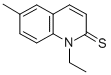 1-ETHYL-6-METHYL-2(1H)-QUINOLINETHIONE CAS#: 33682-78-9