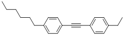 1-Ethyl-4-[2-(4-n-hexylphenyl)ethynyl]benzene CAS#: 117923-34-9