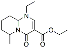 1-Ethyl-6-methyl-4-oxo-1,6,7,8,9,9a-hexahydro-4H-pyrido[1,2-a]pyrimidine-3-carboxylic acid ethyl ester CAS#: 30238-41-6